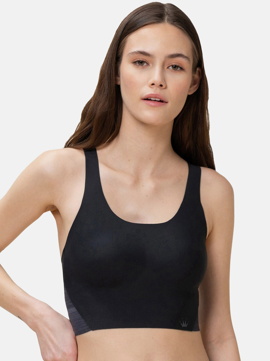 Triumph Black Flex Smart Thermo-Regulating Ultrasoft Anticrease Padded Sustainable Bra