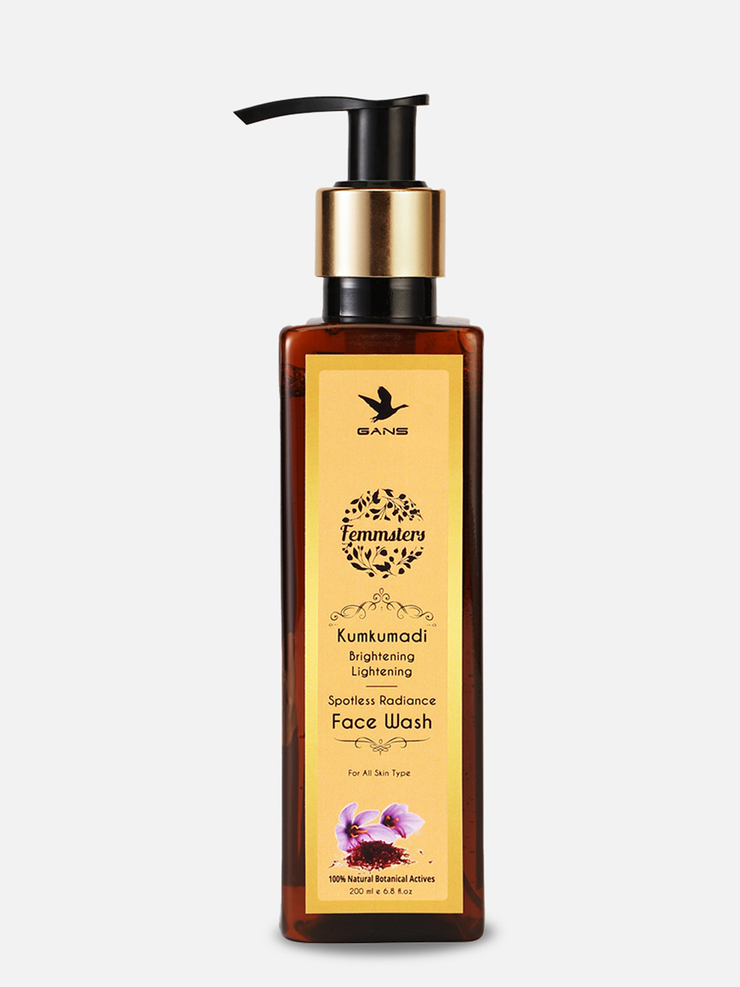 Gans Kumkumadi Brightening Lightening Face Wash 200ml