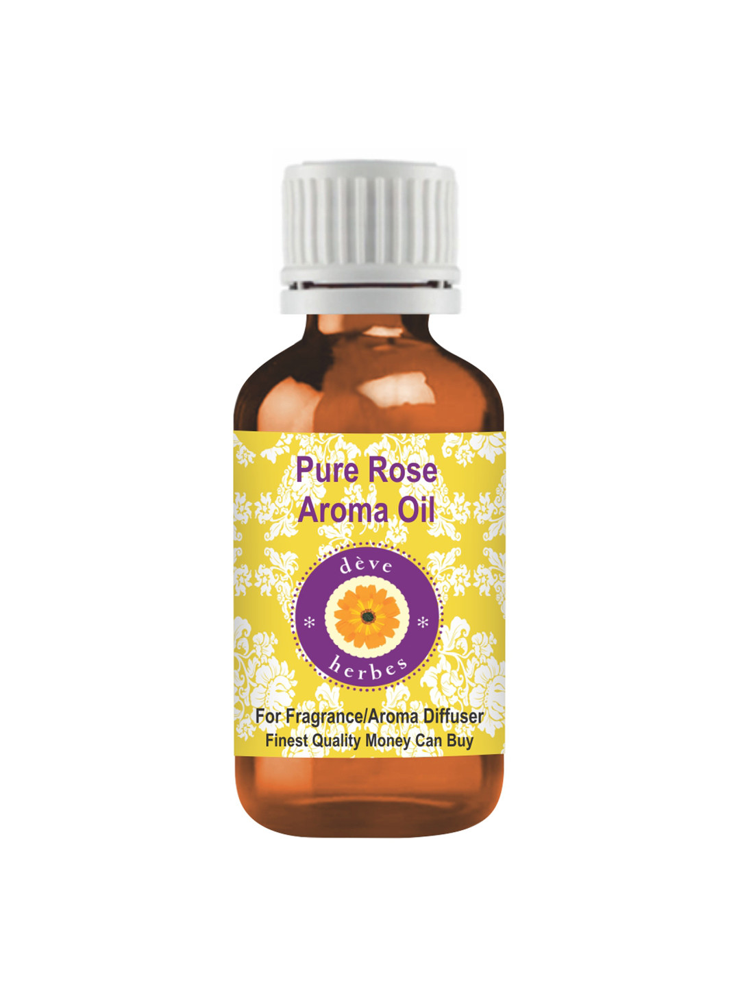Deve Herbes Natural Therapeutic Grade Pure Rose Aroma Oil - 15 ml