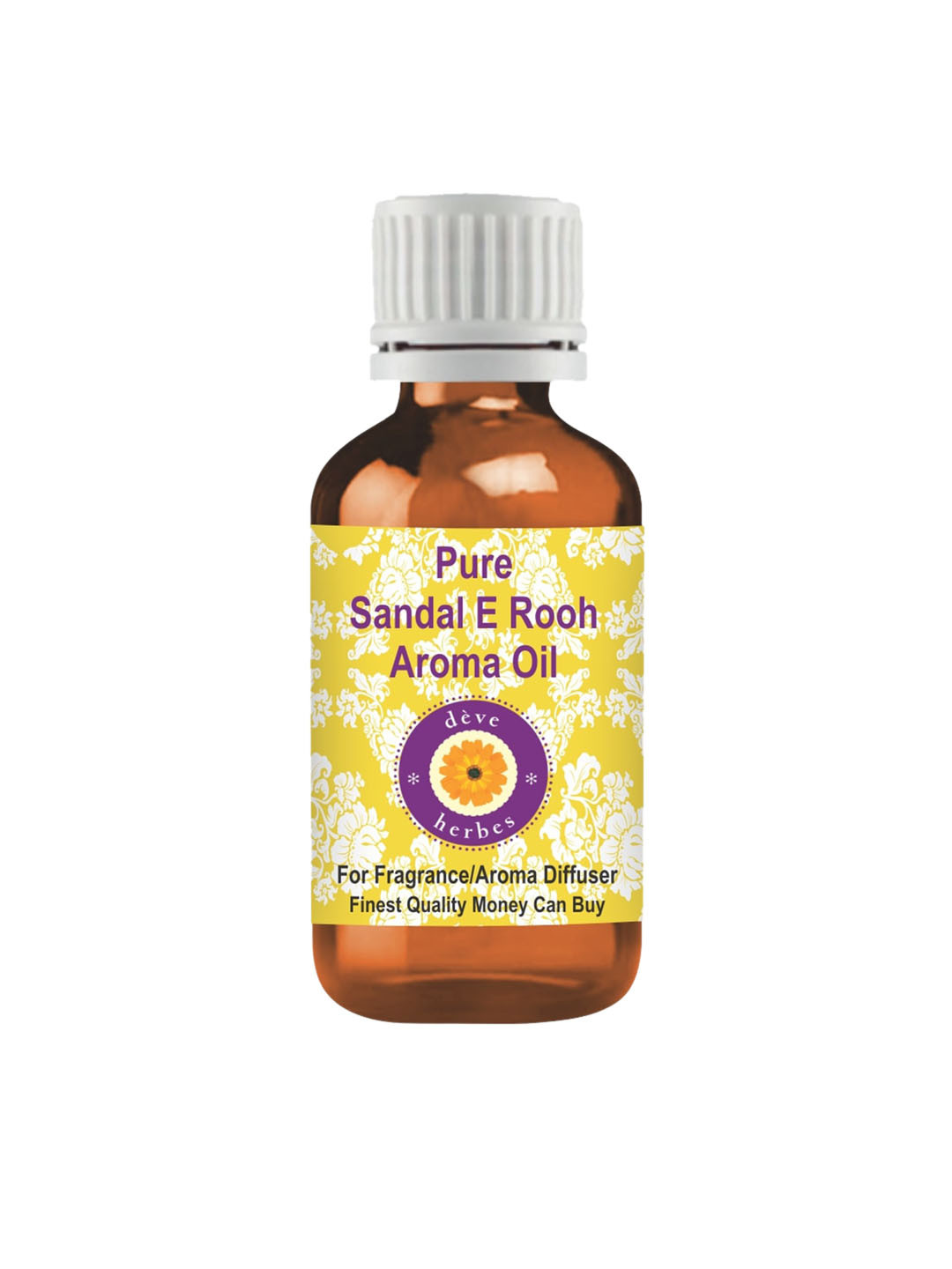 Deve Herbes Pure Sandal E Rooh Aroma Oil Natural Therapeutic Grade - 100ml