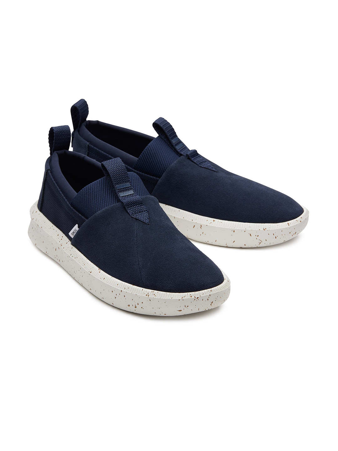 TOMS Men Navy Blue Slip-On Sneakers Casual Shoes