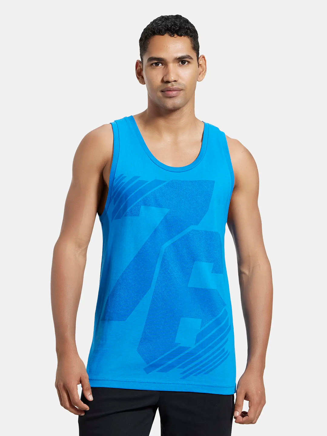 Jockey Combed Cotton Rich Graphic Tank Top-9928