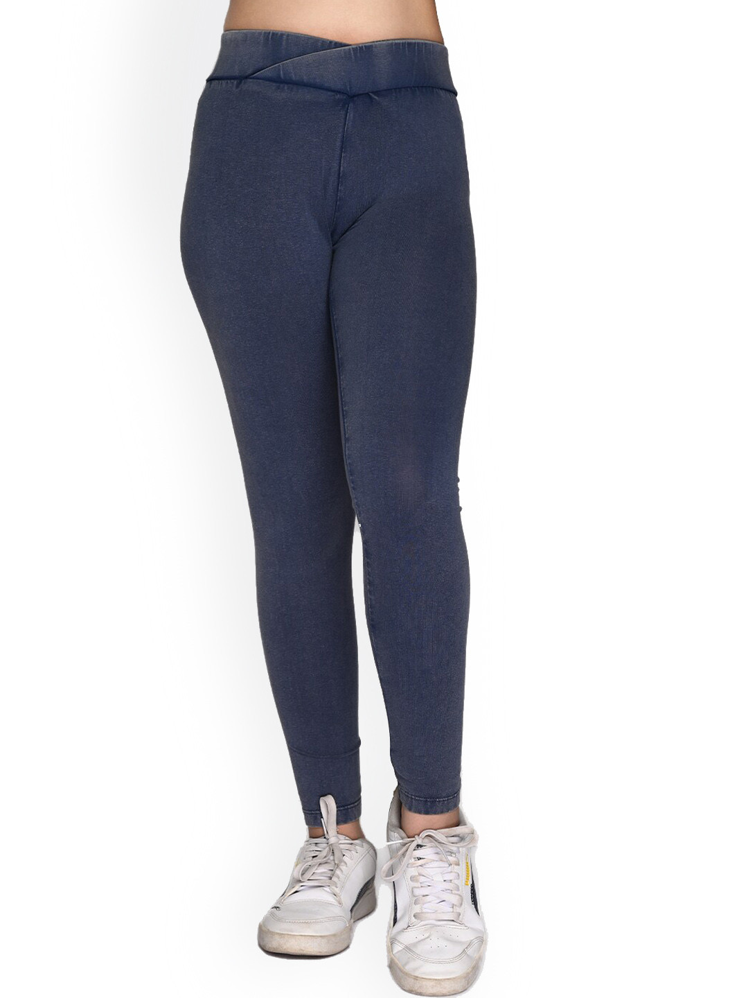 SPUNKIES Girls Blue Solid Jeggings