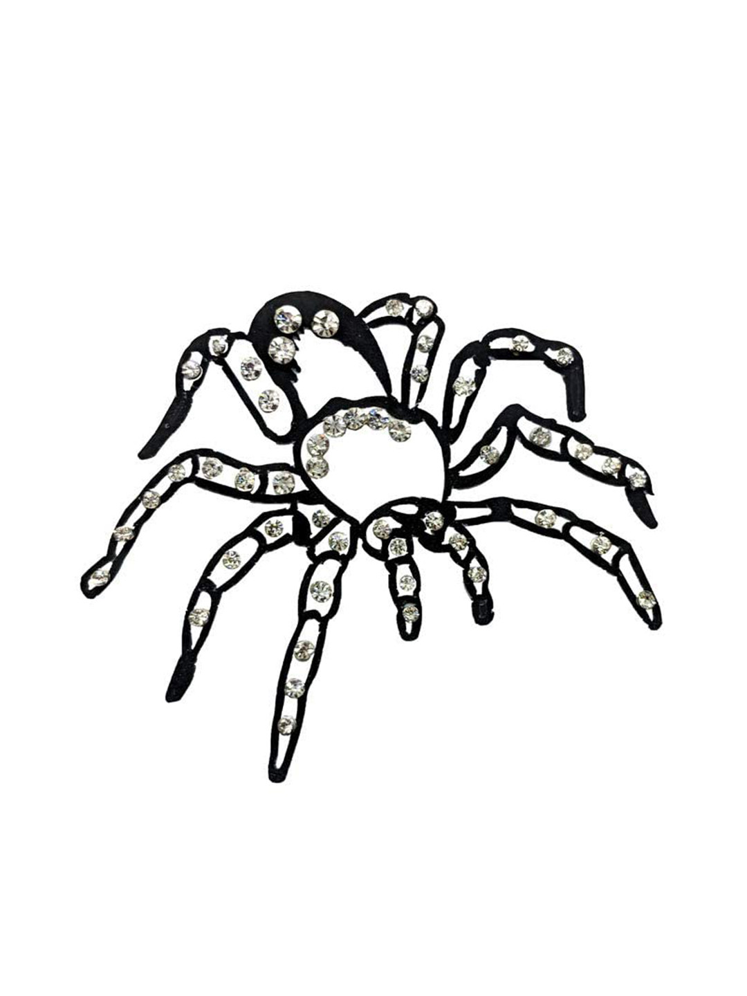 Comet Busters Black & Silver Traditional Designer Bindis