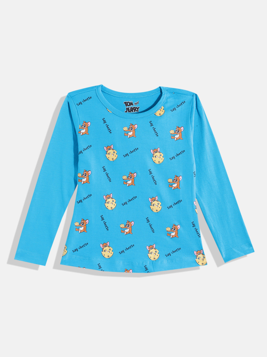 Eteenz Girls Premium Cotton Jerry Printed T-shirt