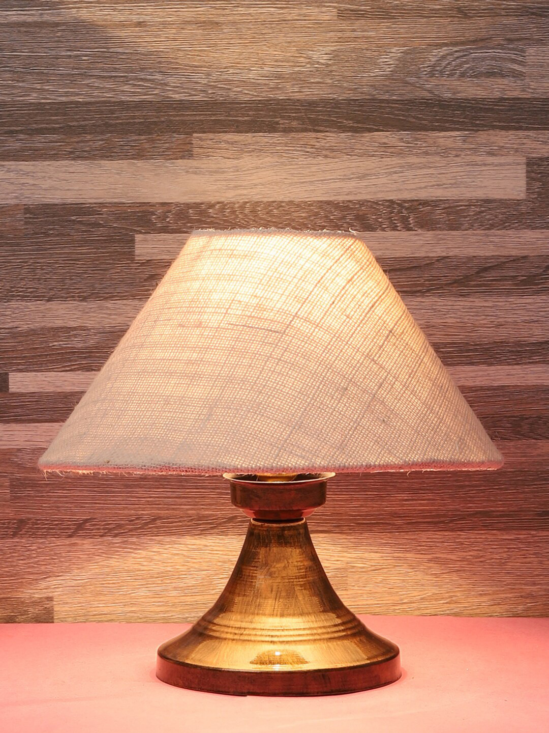 foziq Copper-Coloured Solid Table Lamps