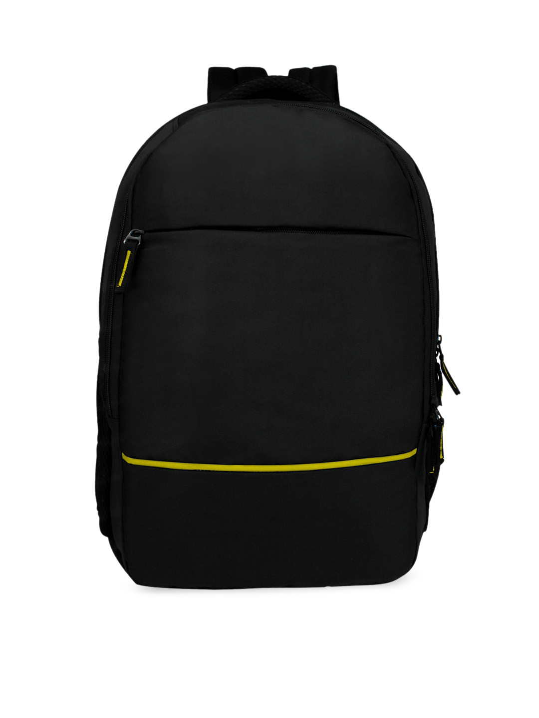 LOOKMUSTER Unisex Black & Yellow Backpack