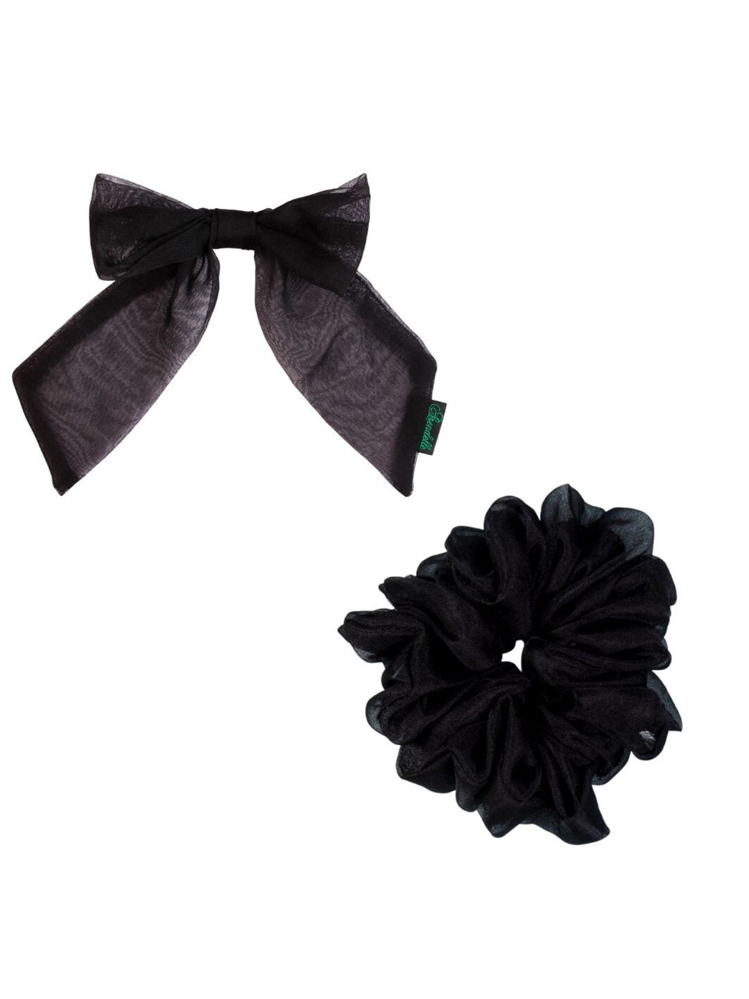 Arendelle Women Black Pack of 2 Hair Accessory Set
