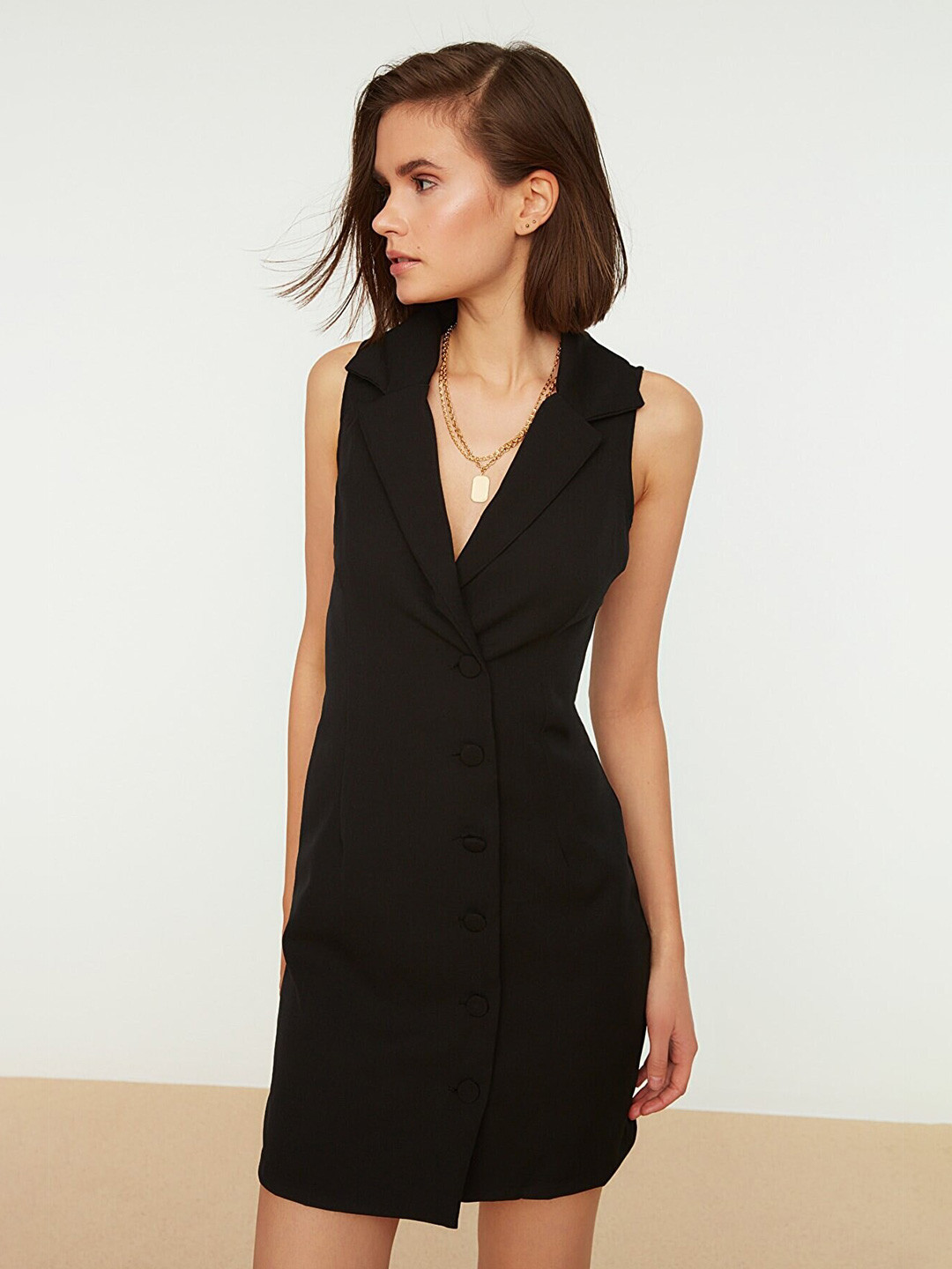 Trendyol Women's Black Sheath Dress