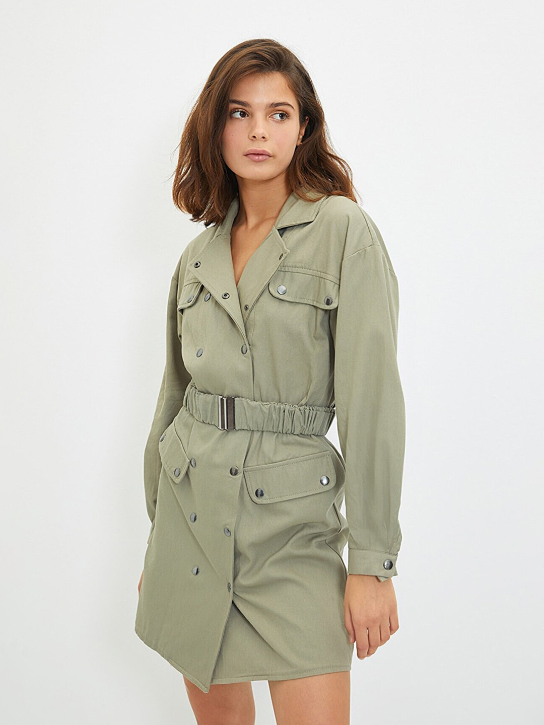 Trendyol Khaki Dress