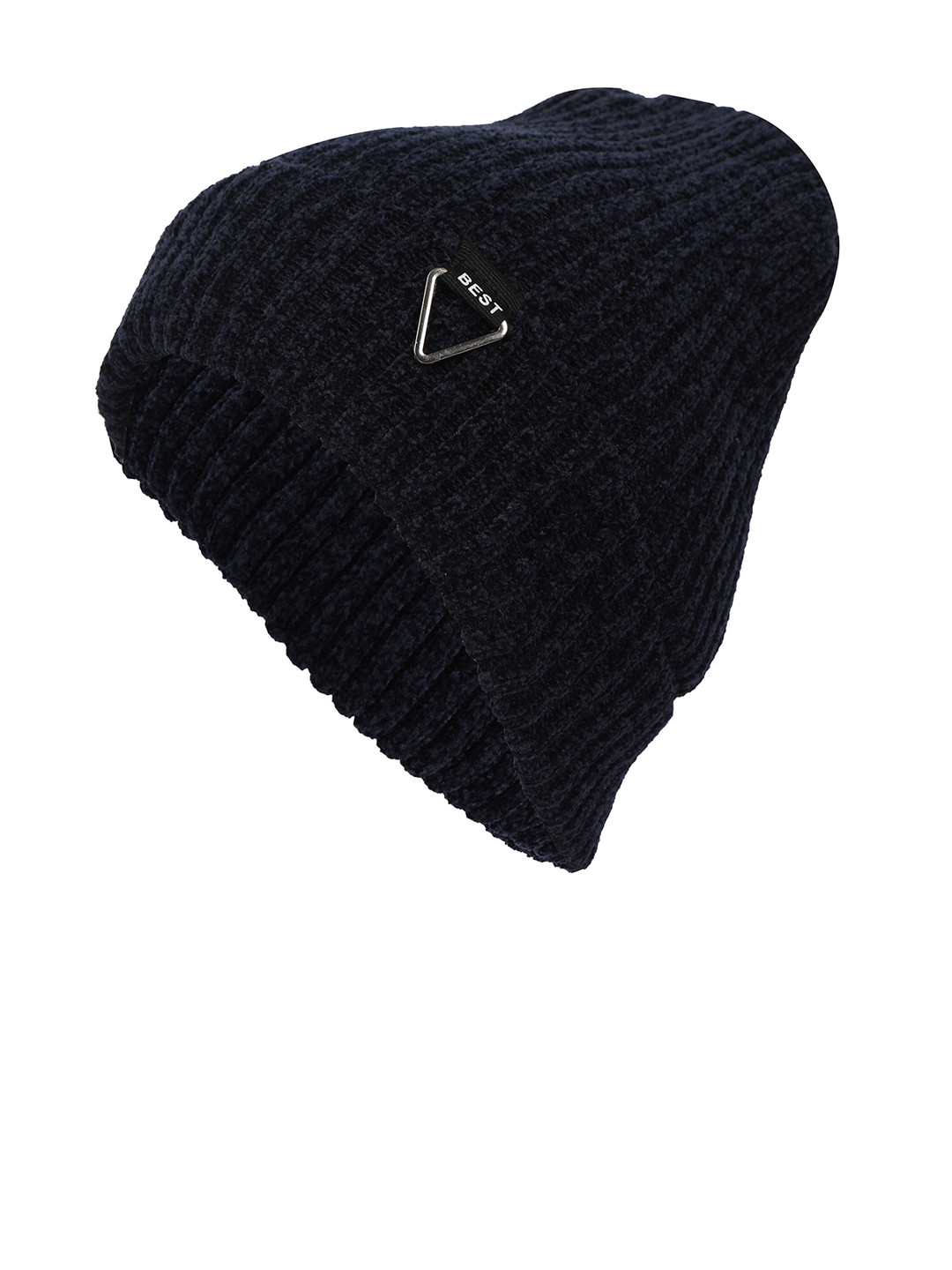 FabSeasons Blue Acrylic Solid Beanie