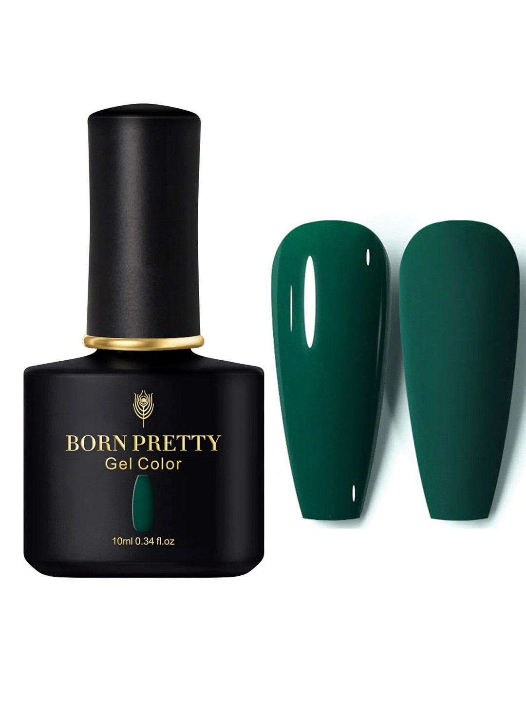 BORN PRETTY Green Spar Series Glossy Matte UV LED Color Gel Nail Polish - BP-10ml-78