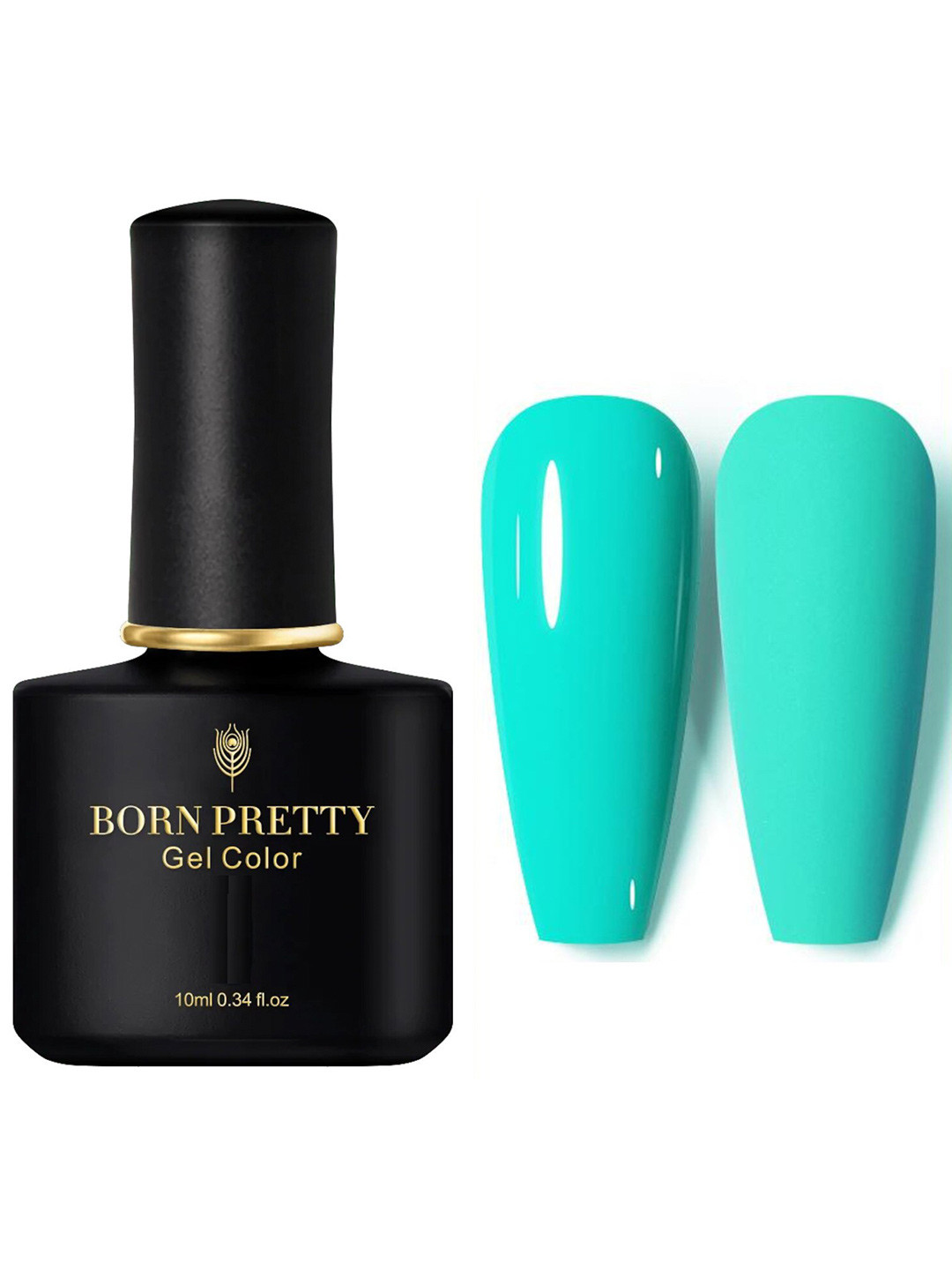 BORN PRETTY Black Spar Series Glossy-Matte UV LED Gel Nail Polish 10 ml - Shade 75
