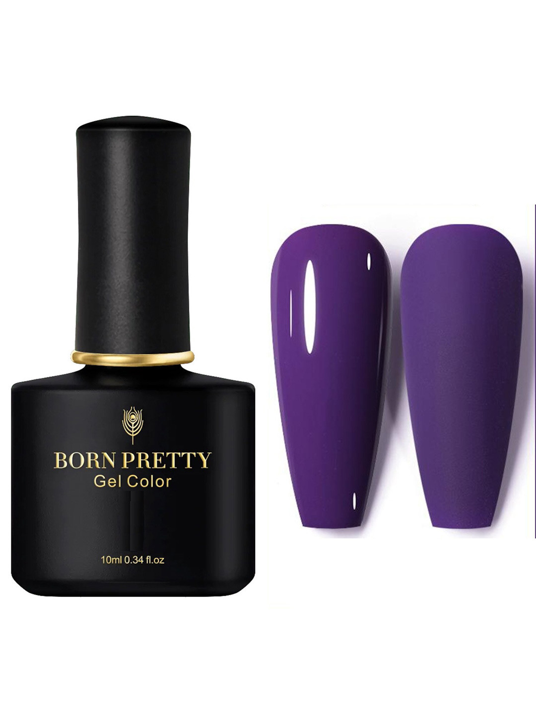 BORN PRETTY Black Spar Series Glossy UV LED Color Gel Nail Polish 10 ml - BP64