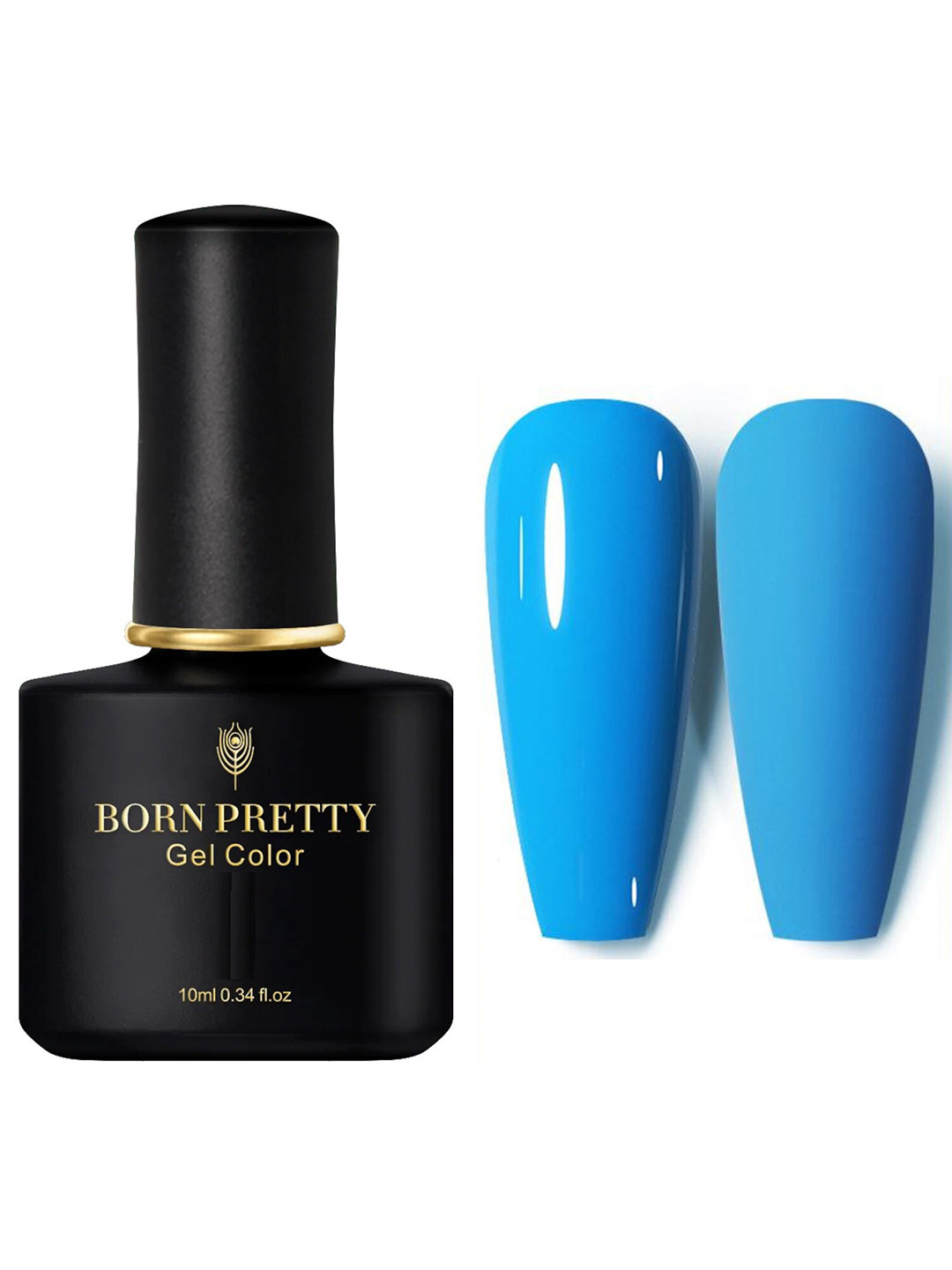 BORN PRETTY Black Spar Series Glossy UV LED Color Gel Nail Polish 10 ml - BP83