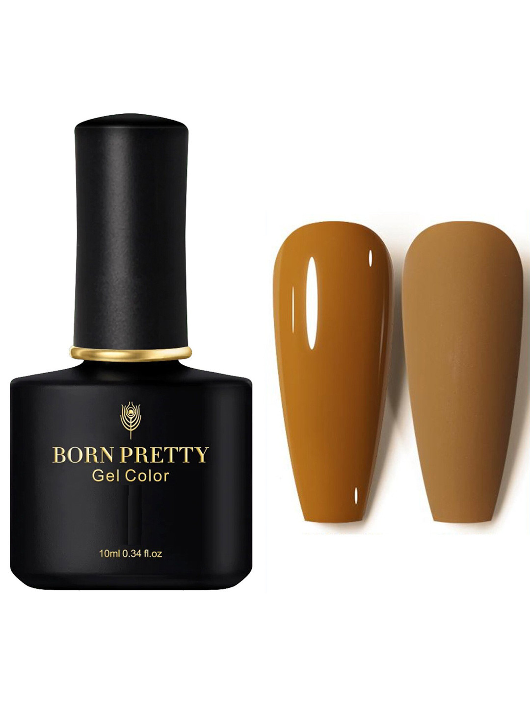 BORN PRETTY Black Spar Series Glossy-Matte UV LED Gel Nail Polish 10 ml - Shade 94