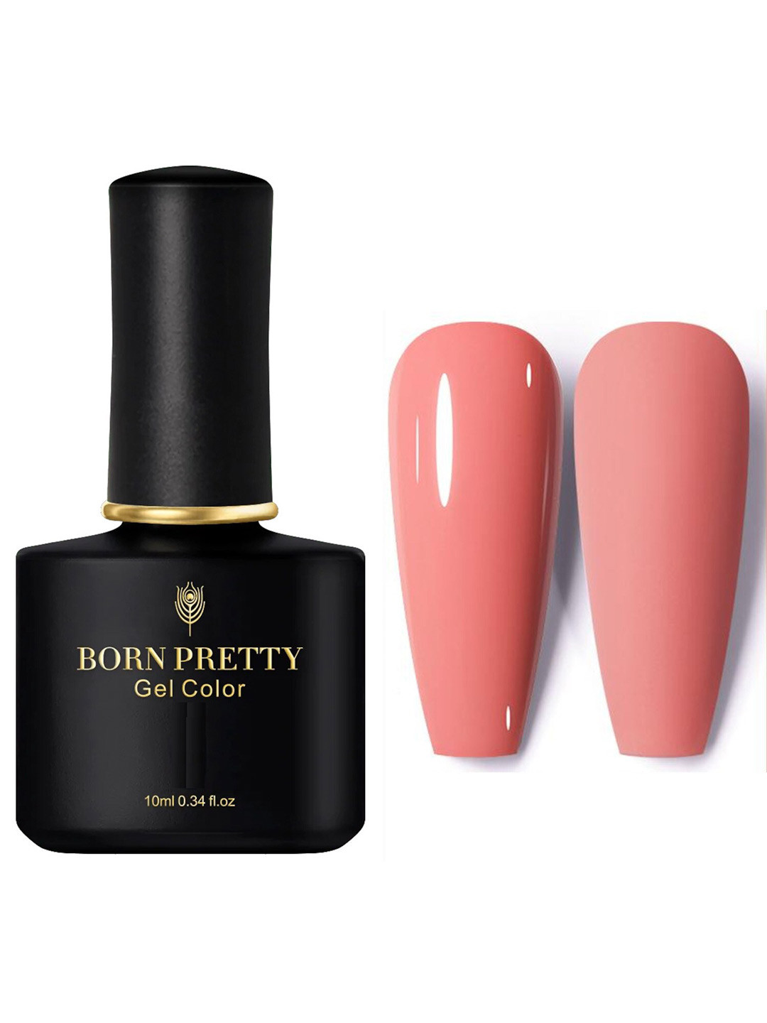 BORN PRETTY Black Spar Series Glossy-Matte UV LED Gel Nail Polish 10 ml - Shade 70