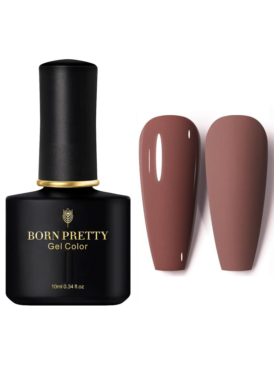 BORN PRETTY Black Spar Series Glossy-Matte UV LED Gel Nail Polish 10 ml - Shade 92