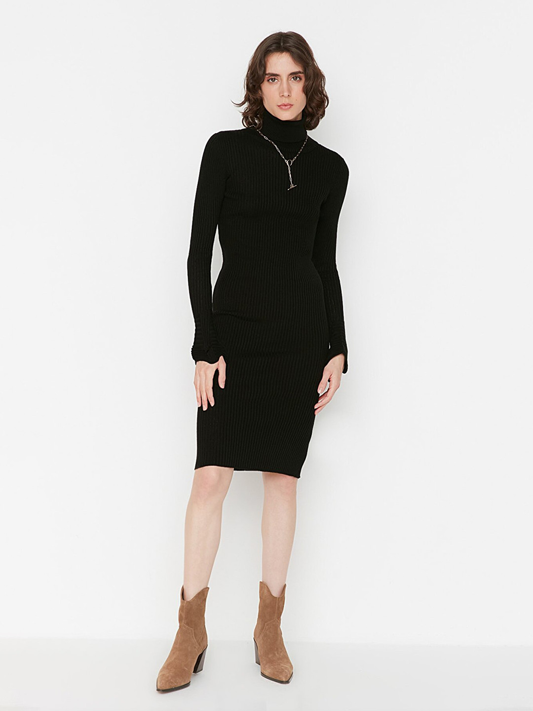 Trendyol Black Jumper Dress