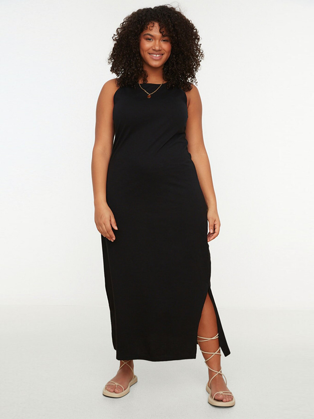 Trendyol Women Black Maxi Dress