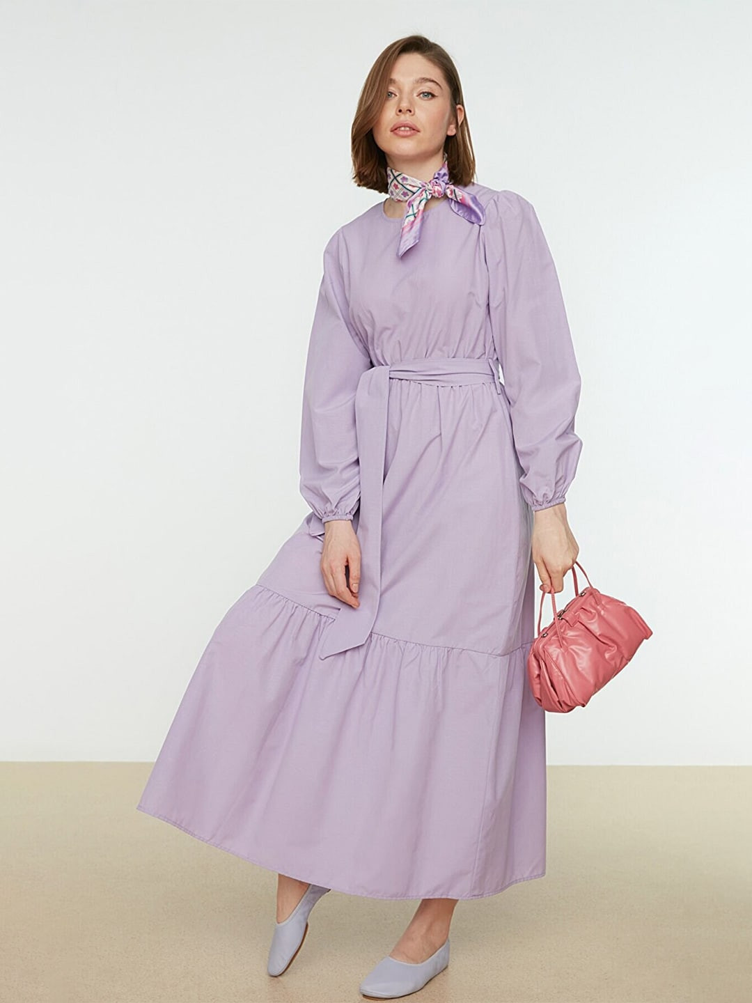 Trendyol Violet Maxi Dress