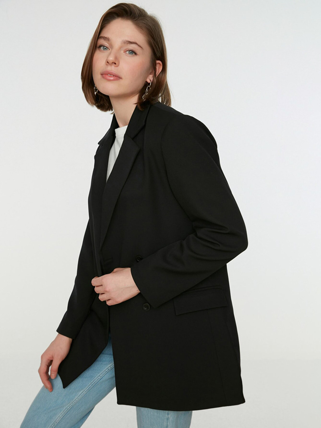 Trendyol Women Double Breasted Blazer