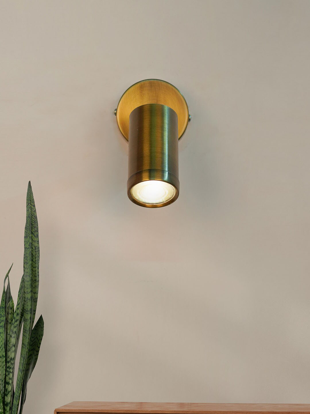 Fos Lighting Gold-Toned Solid Outdoor Lamps
