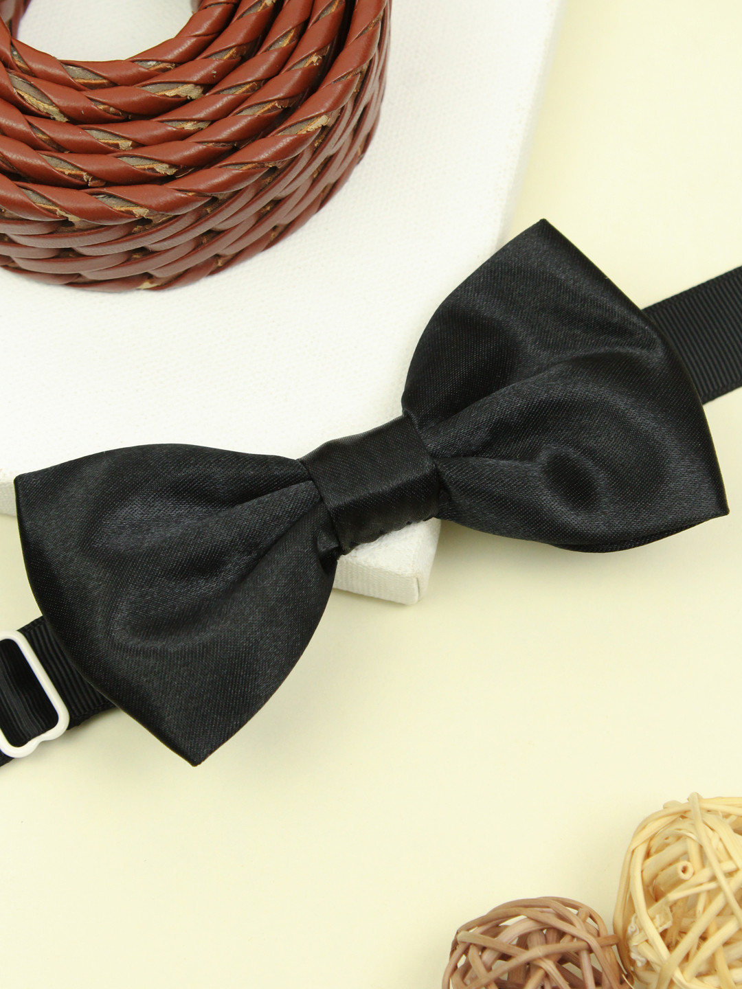 Kavove Unisex Black Bow Tie