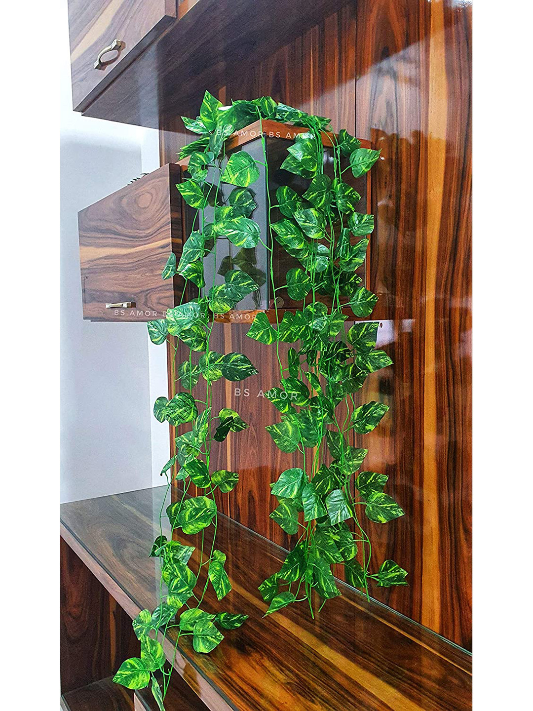BS AMOR Pack Of 4 Artificial Money Plant