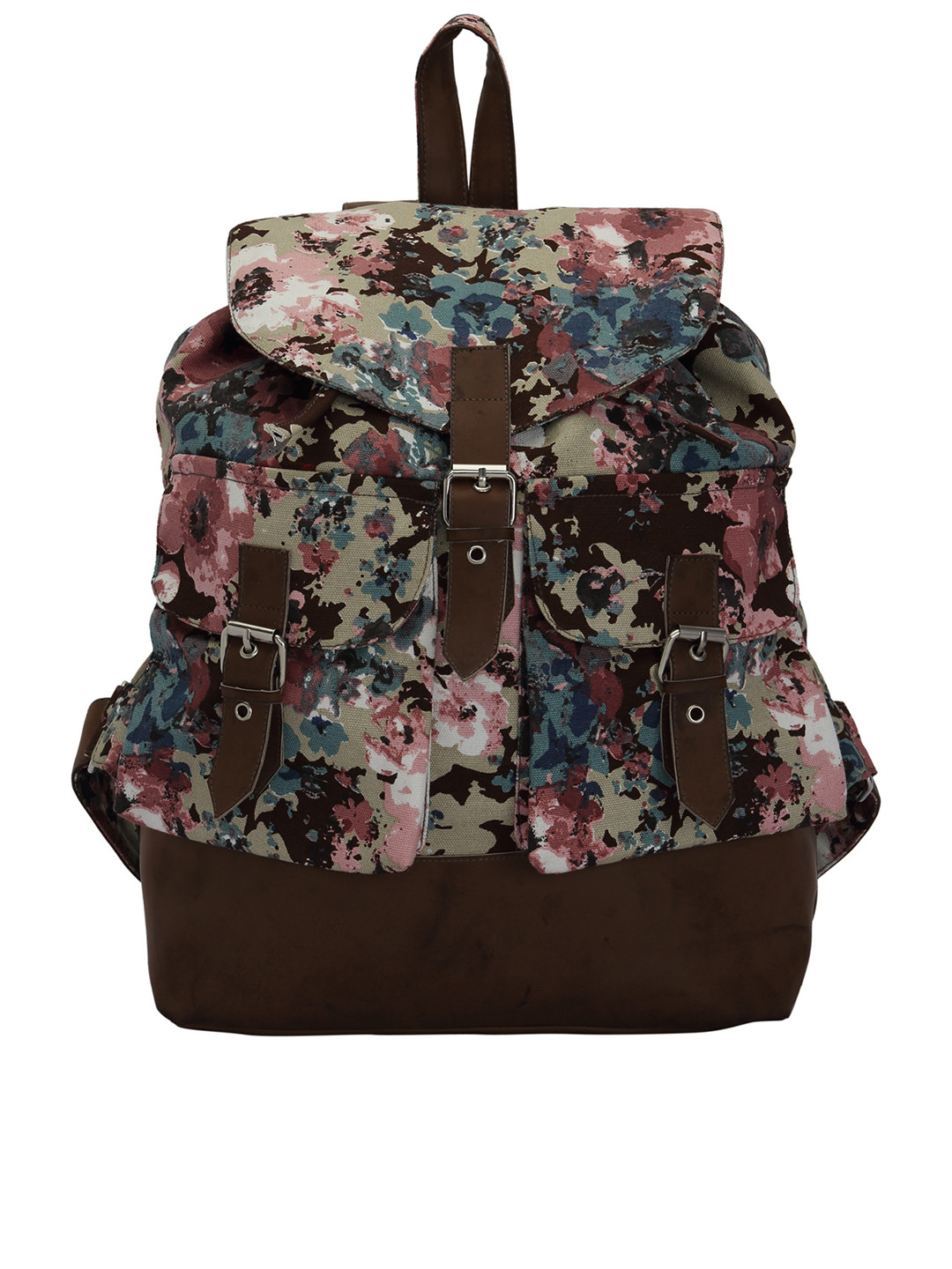 Brown and pink backpack Clearance