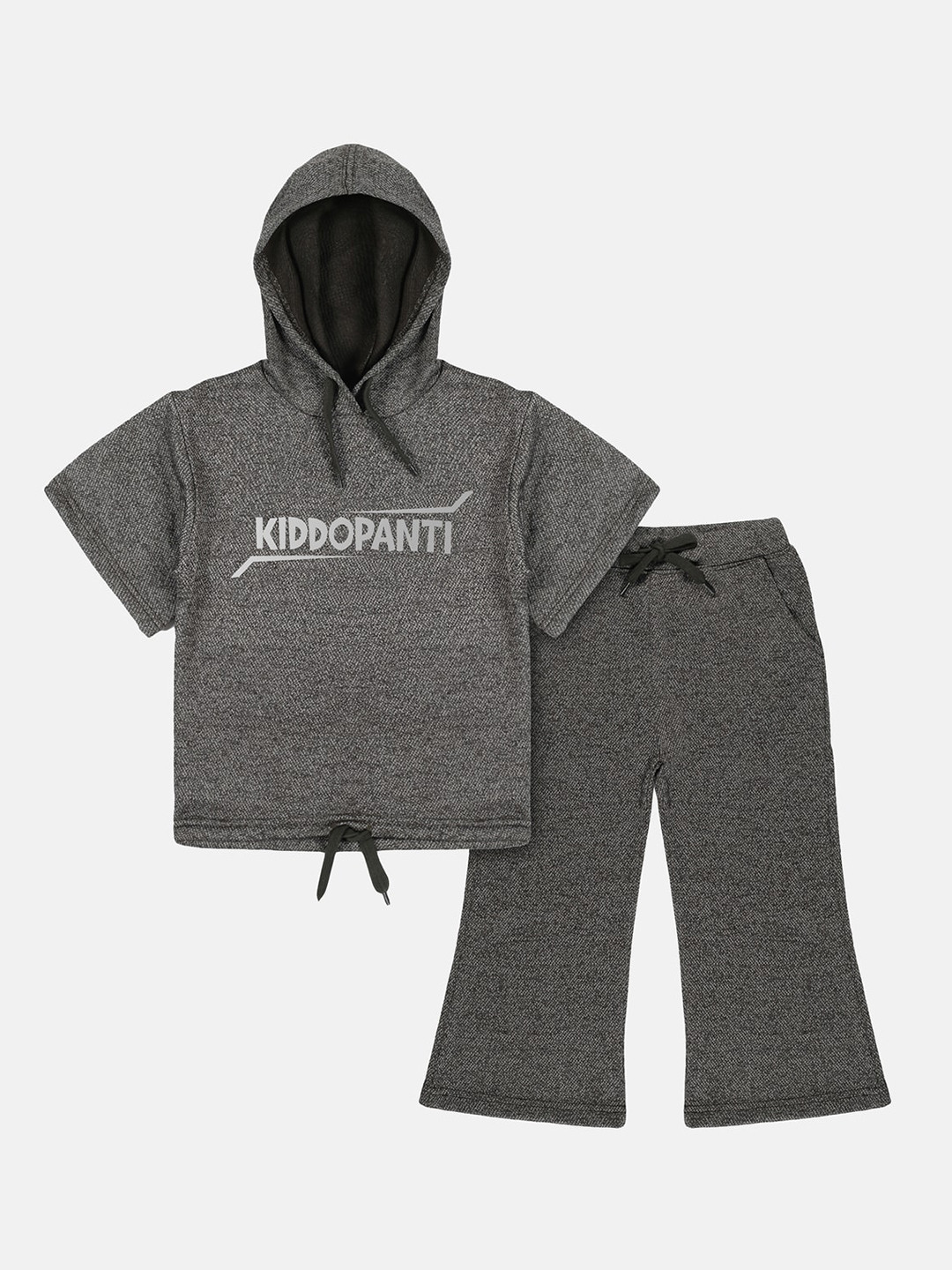 KiddoPanti Girls Olive Clothing Set