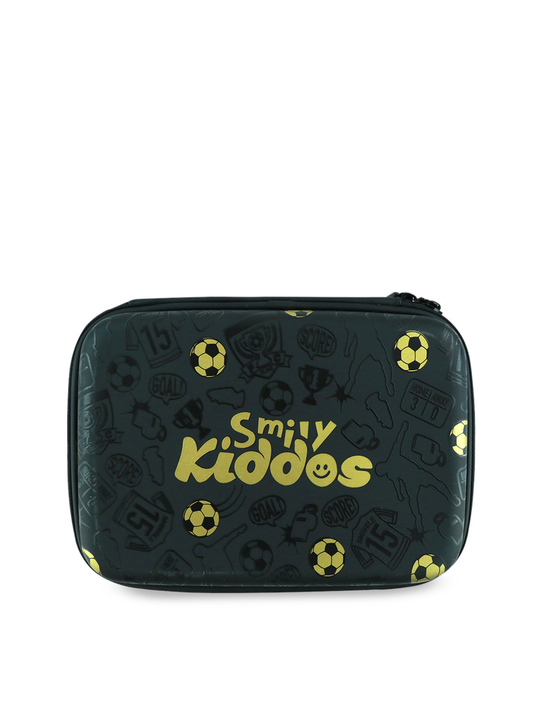 Smily Kiddos Black Bling Printed Pencil Case