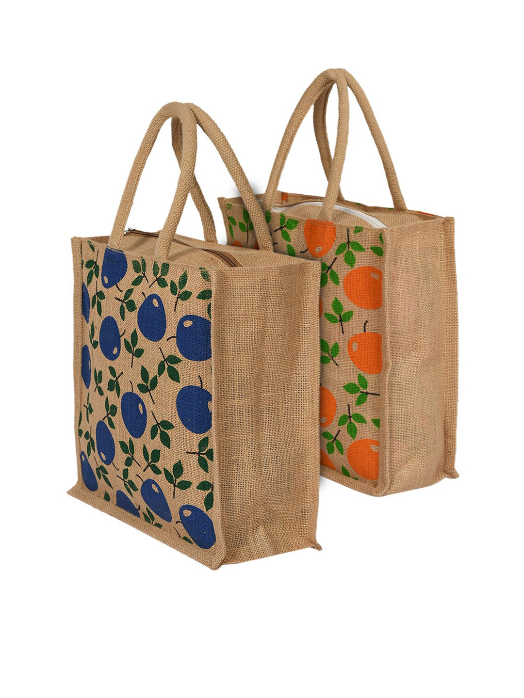 Kuber Industries Set of 2 Blue Floral Structured Sling Bag