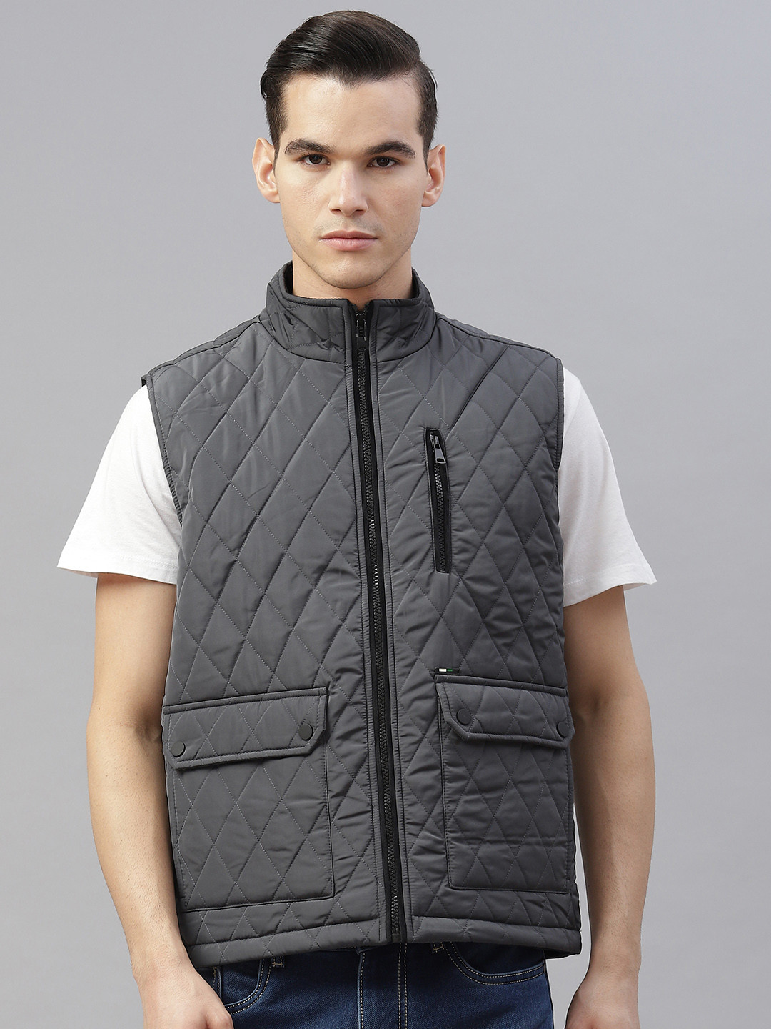 Pierre Carlo Men Quilted Jacket