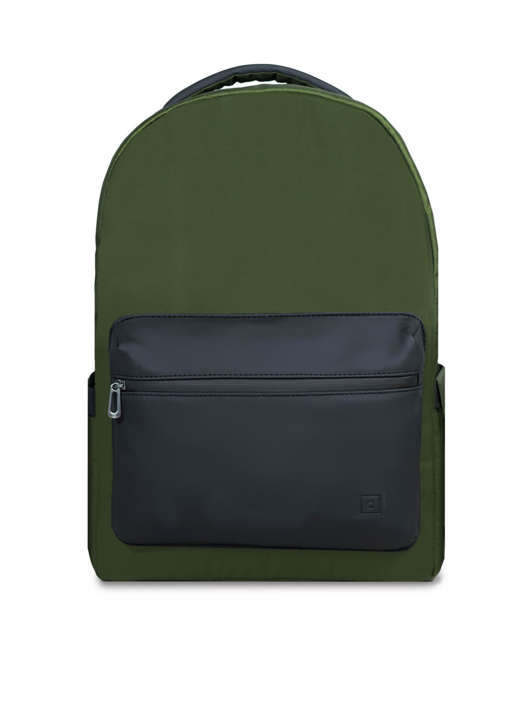 CARRIALL Unisex Olive Green & Blue Backpack