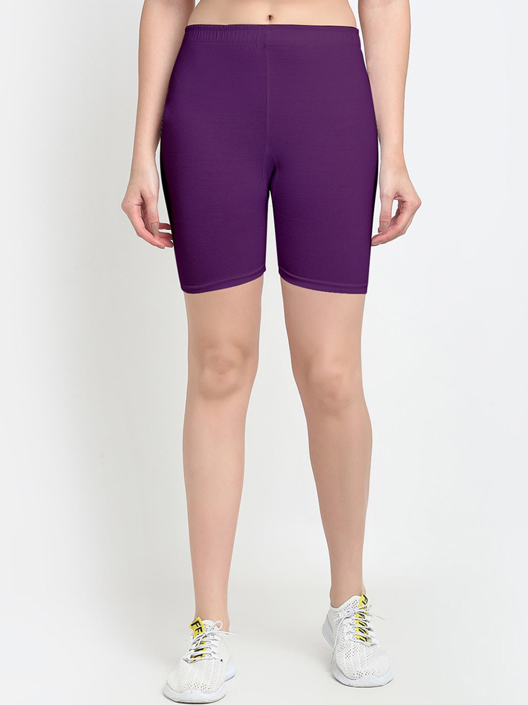 GRACIT Women Purple Cycling Sports Short