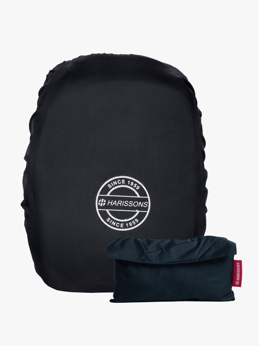 Harissons Unisex Black 45L Waterproof & Stretchable Rain Backpack Covers