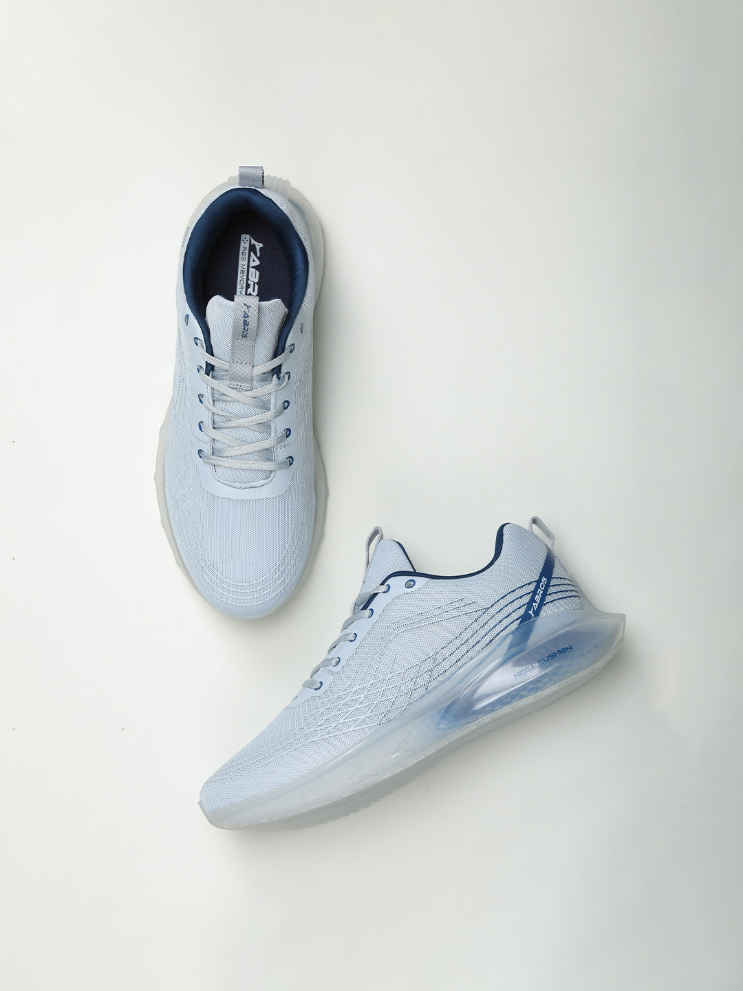 ABROS Men Grey ROYAL-N Mesh Walking Shoes