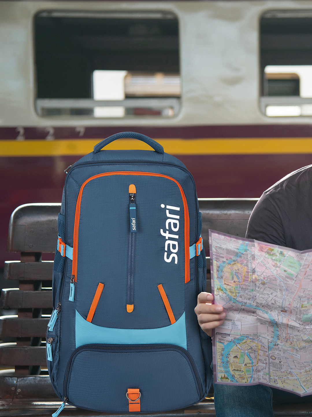 Safari Antic 19 Inch Large Rucksack Backpack 45 L