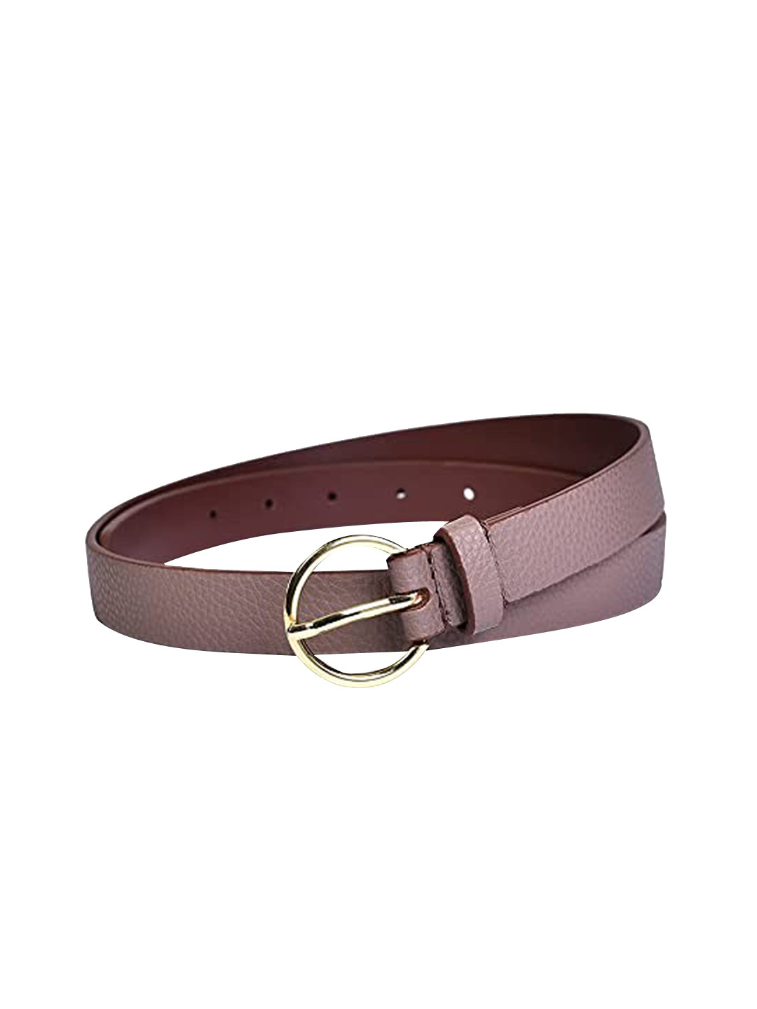 Belwaba Women Taupe Solid Belt