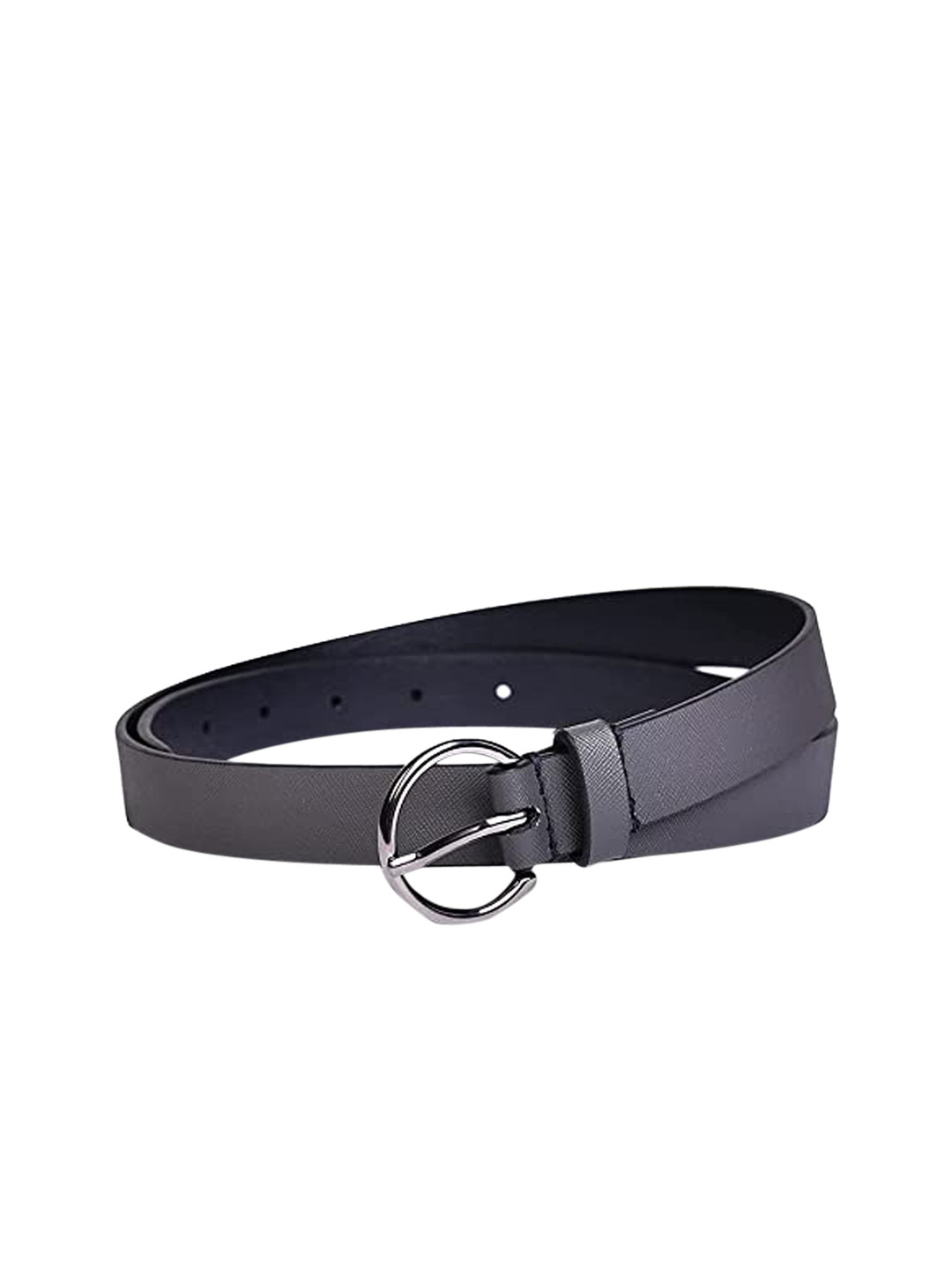 Belwaba Women Metallic Textured PU Belt