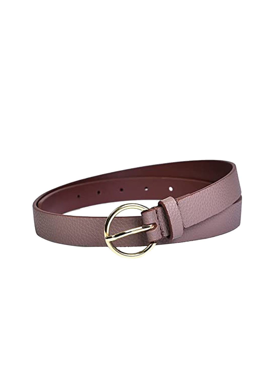 Belwaba Women Taupe Textured Belts