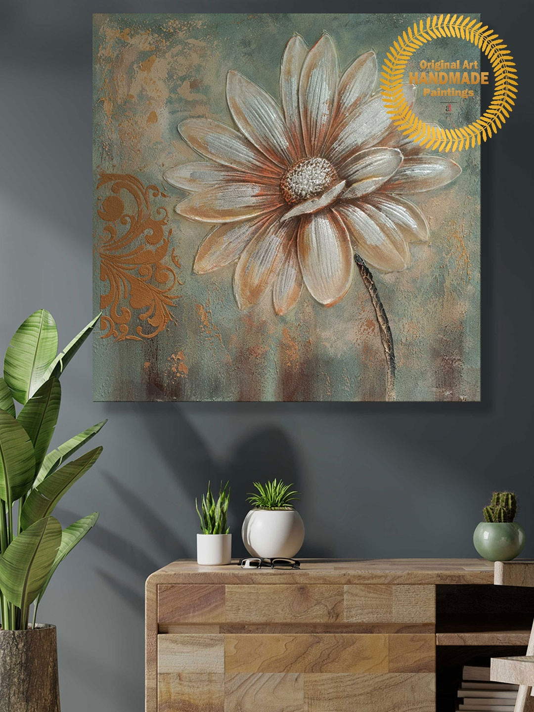 Art Street Canvas Wall Rectangle Paintings Wall Art -31 x 31 In