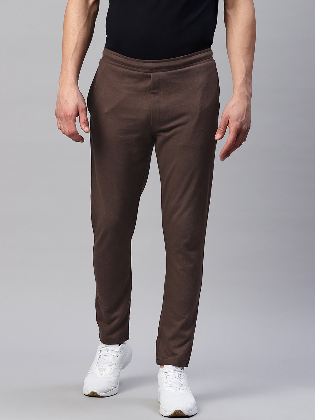 Pierre Carlo Men Solid Slim Fit Track Pants
