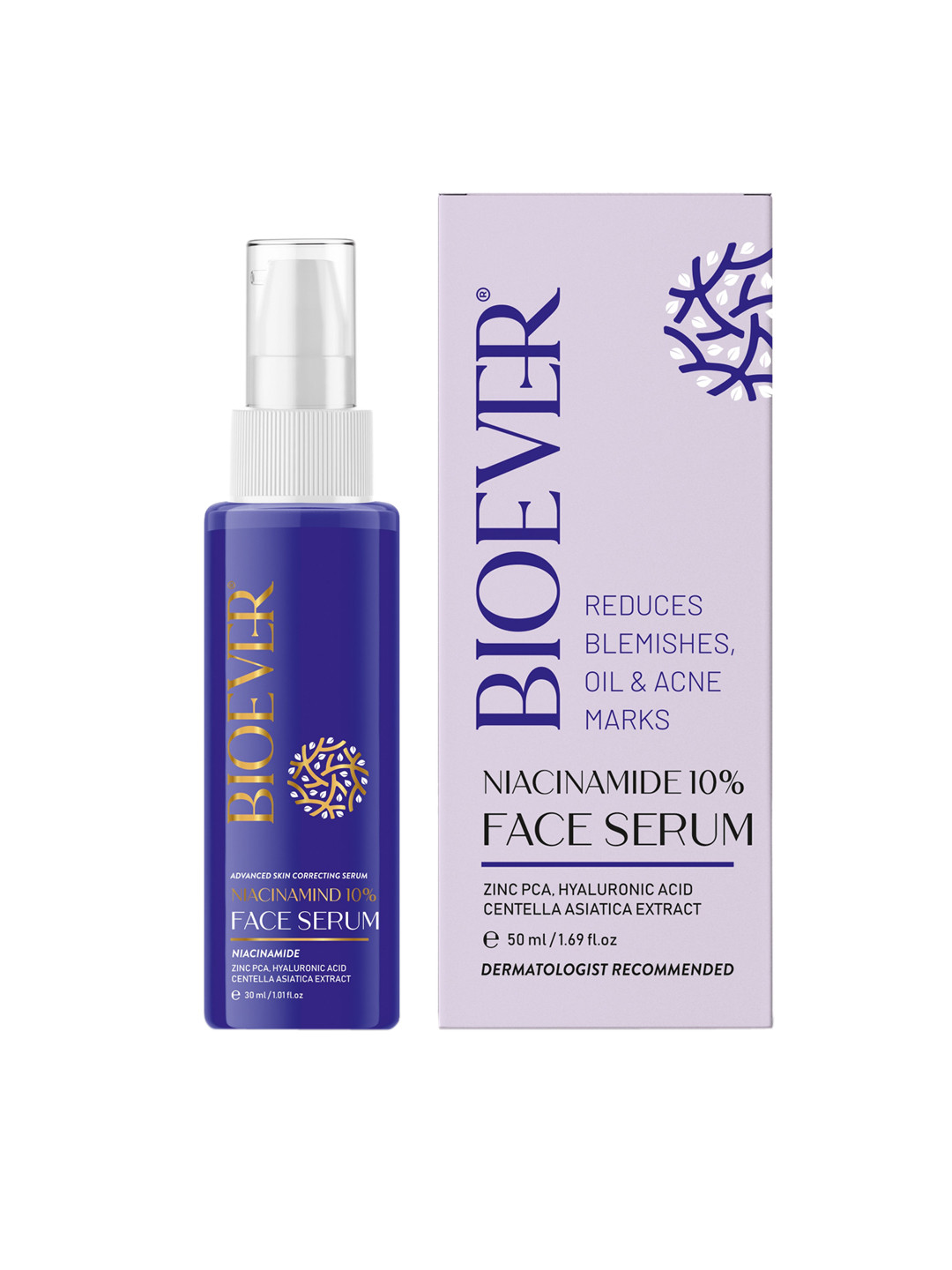 BIOEVER Niacinamide 10% Face Serum with Zinc PCA & Hyaluronic Acid - 50 ml