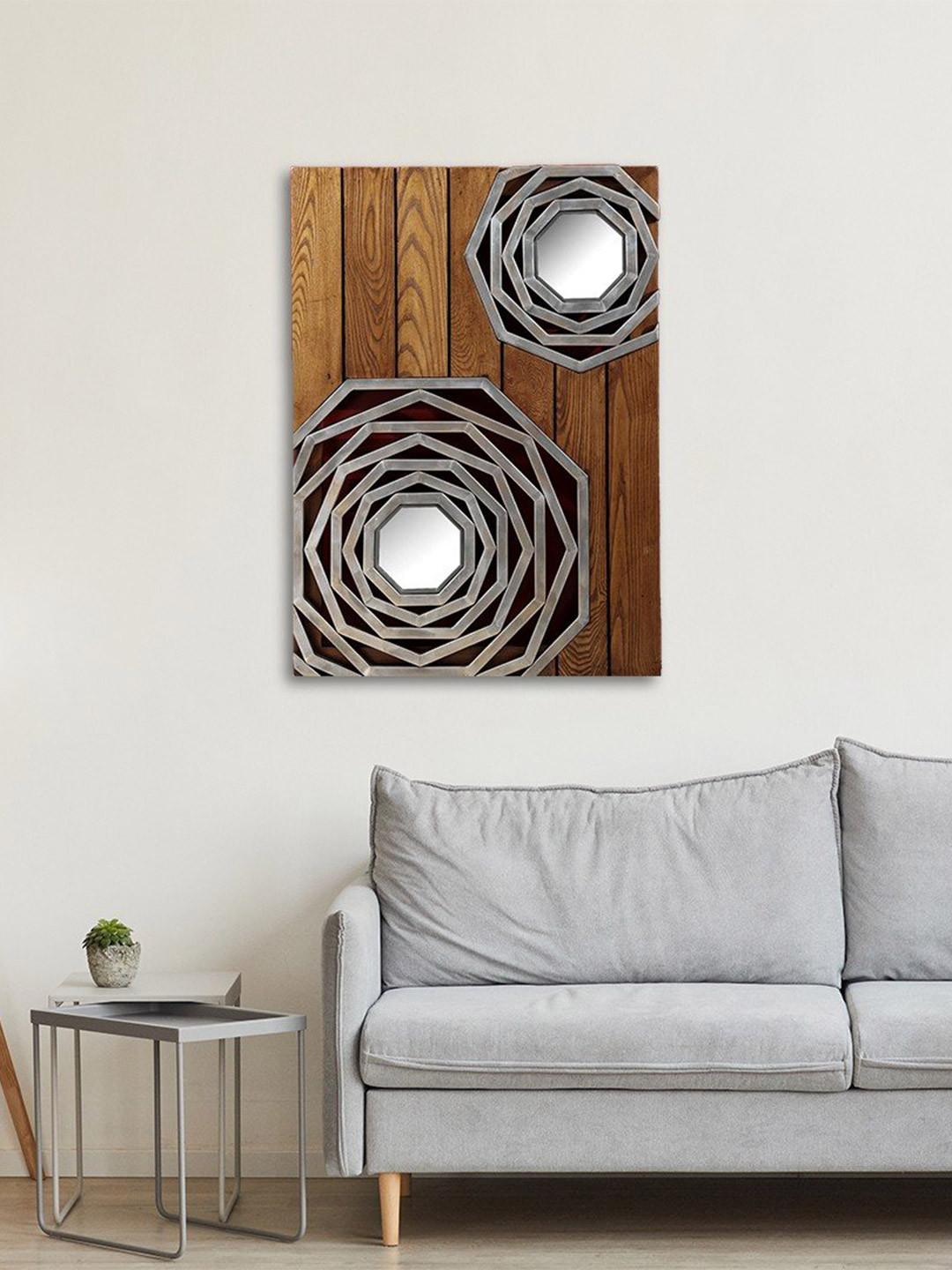 Exotic India Wood Glossy Hall Wall Hangings