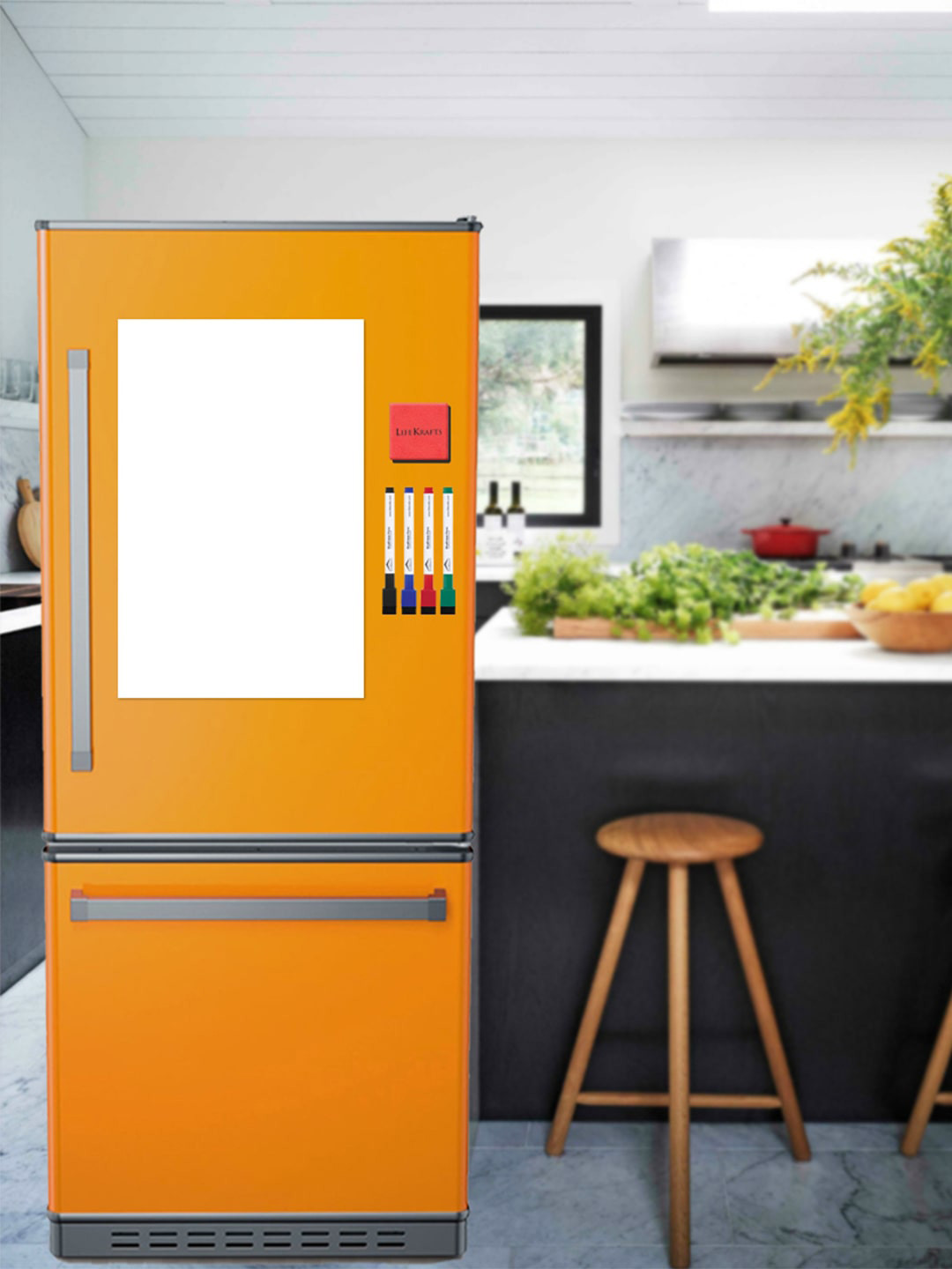 LIfeKrafts White Solid White Board Planner