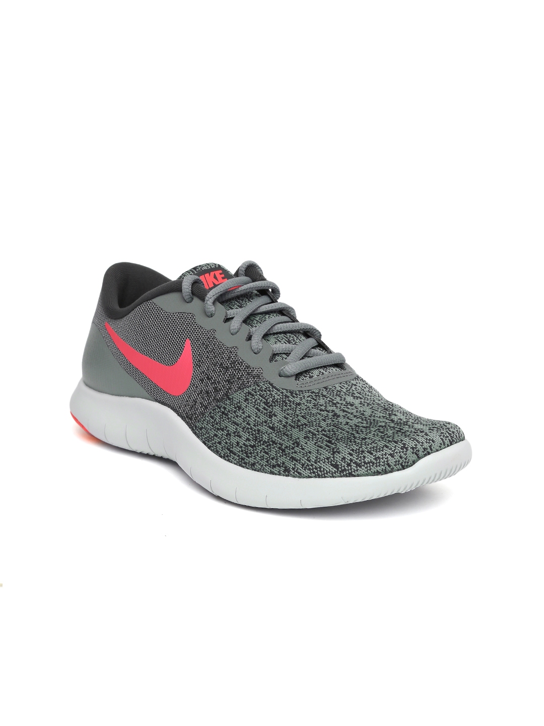 Flex contact women's running shoes gray top