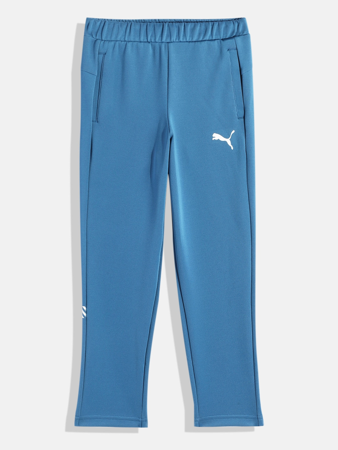 Puma Boys Blue Sport OH B dryCell Tech Regular Fit Track Pants
