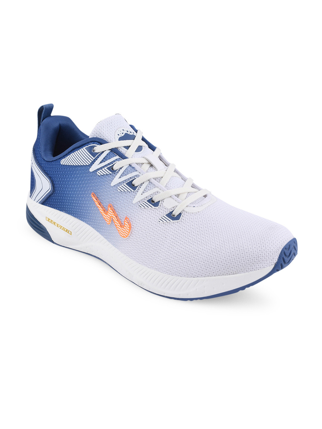 Campus Men CAMP MARLON Off White Mesh Running Shoes
